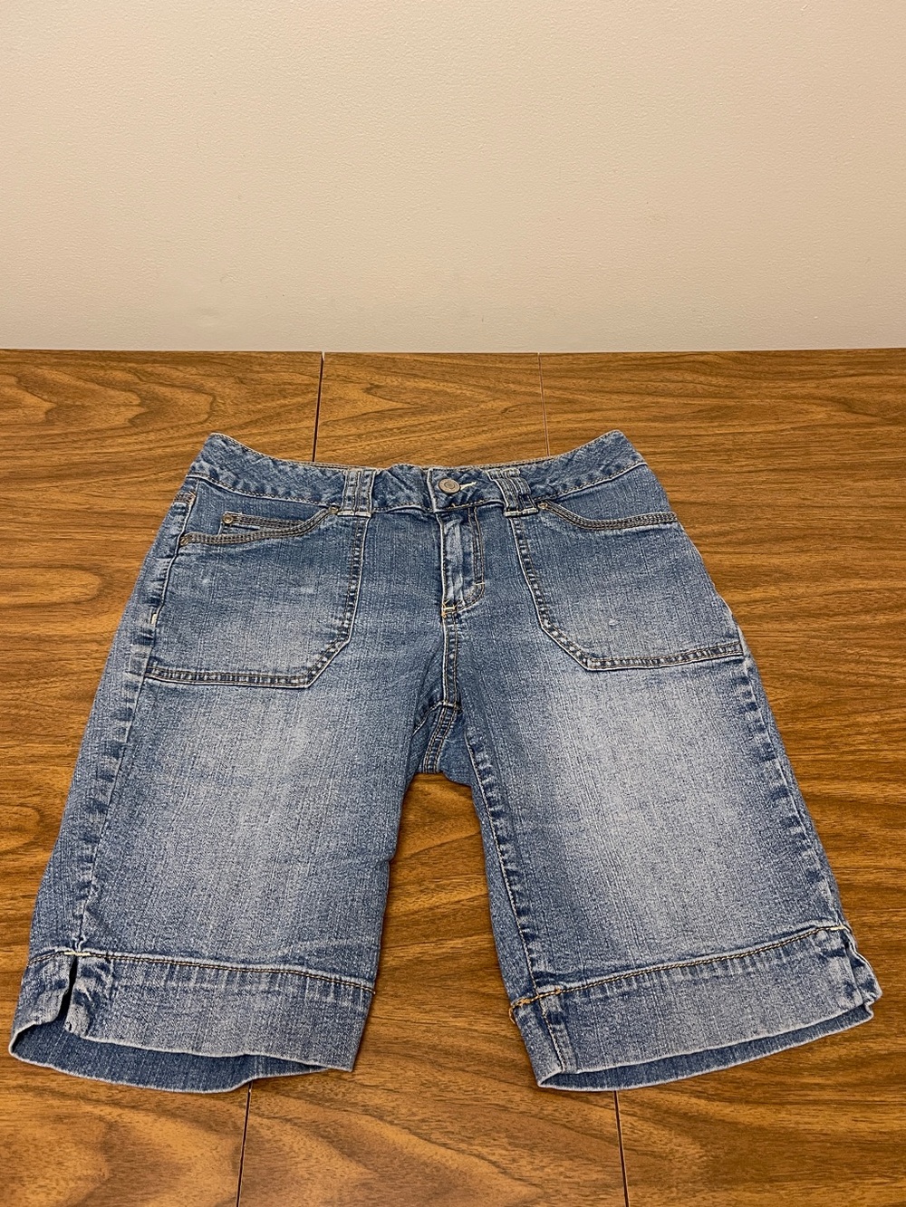 Vintage St. John’s Bay Stretch Women's Jean Bermuda Shorts